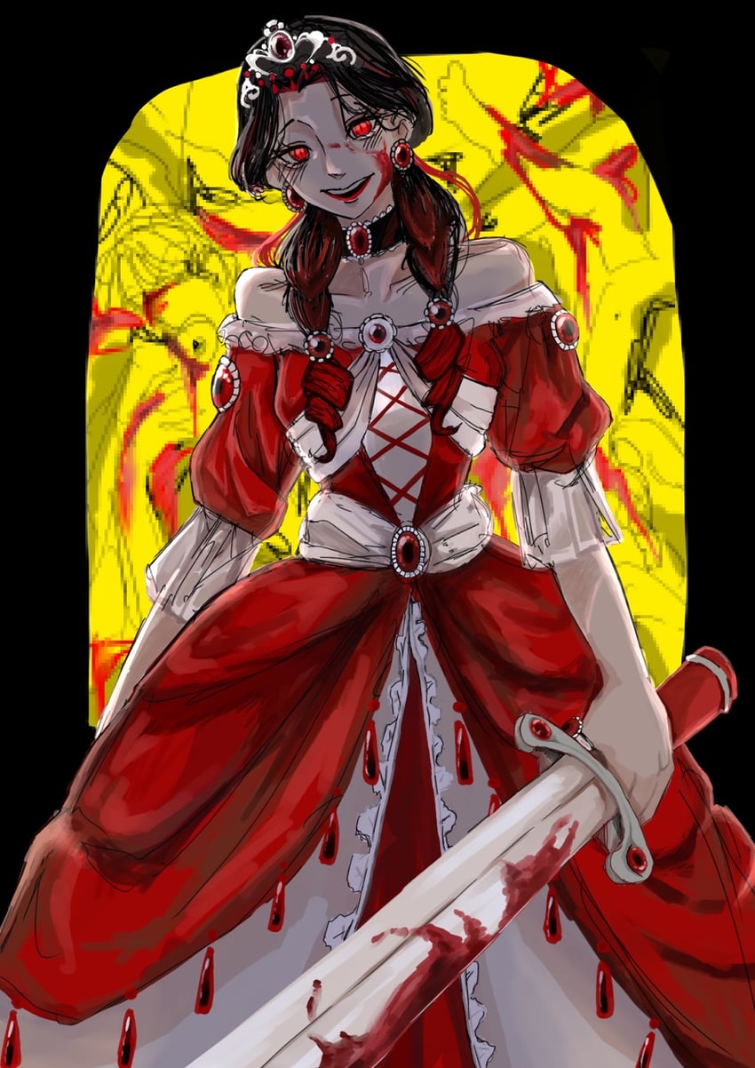 elizabeth bathory (original and 1 more) drawn by miripen_akaebi