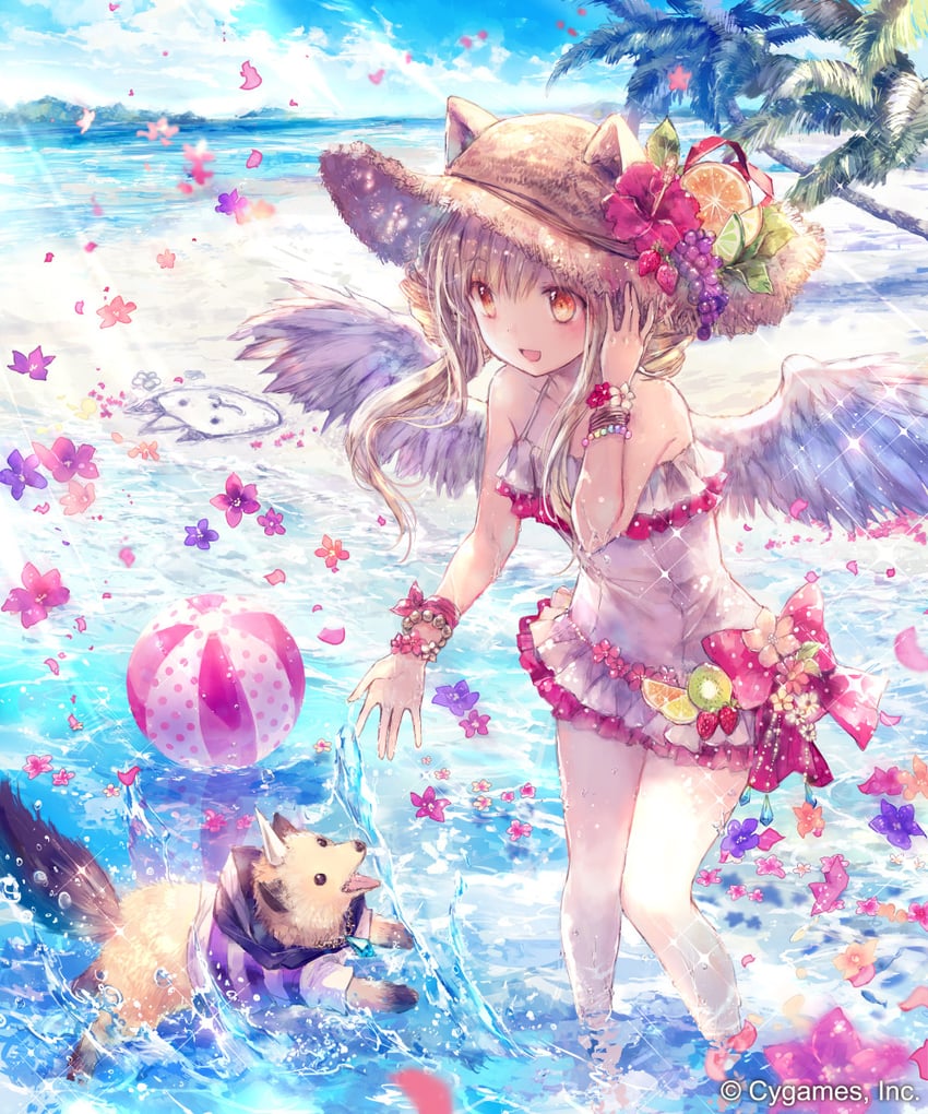 shingeki no bahamut and 1 more drawn by onineko