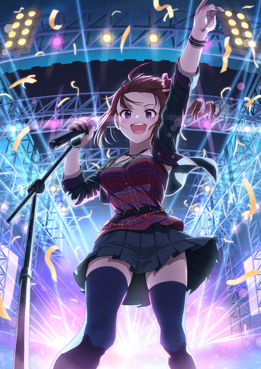 yokoyama nao (idolmaster and 2 more) drawn by kamille_(vcx68)