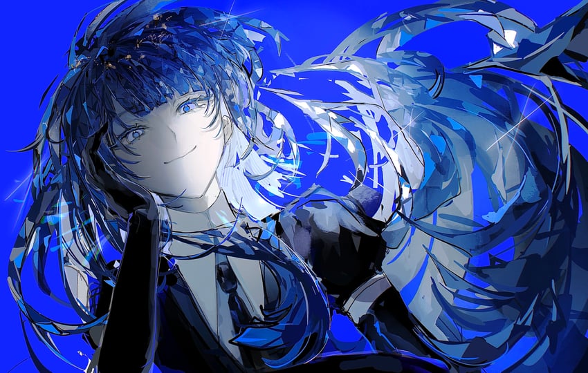 lapis lazuli (houseki no kuni) drawn by kashiba_(iiiiii_kasba)