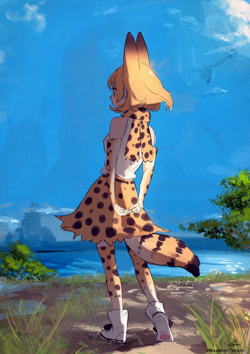serval (kemono friends) drawn by takami_masahiro