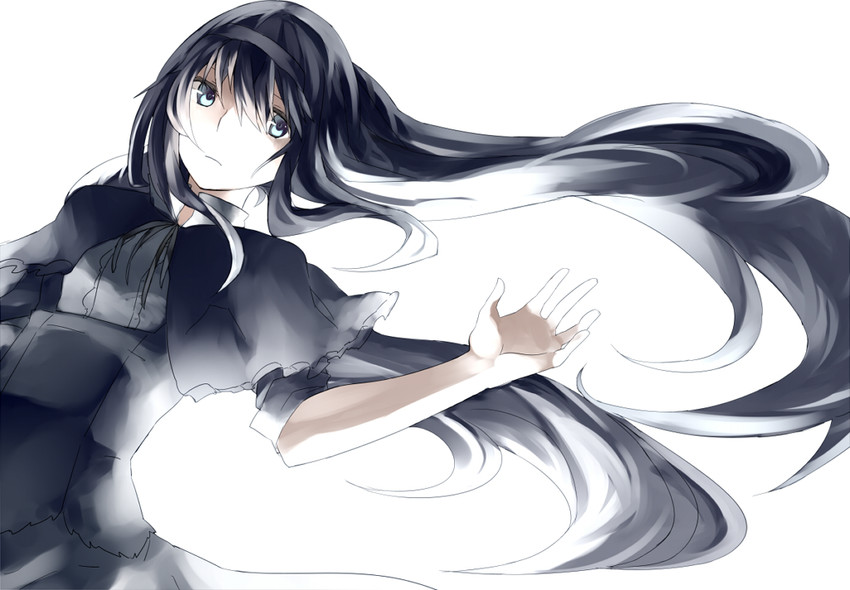 akemi homura (mahou shoujo madoka magica and 1 more) drawn by soudayu