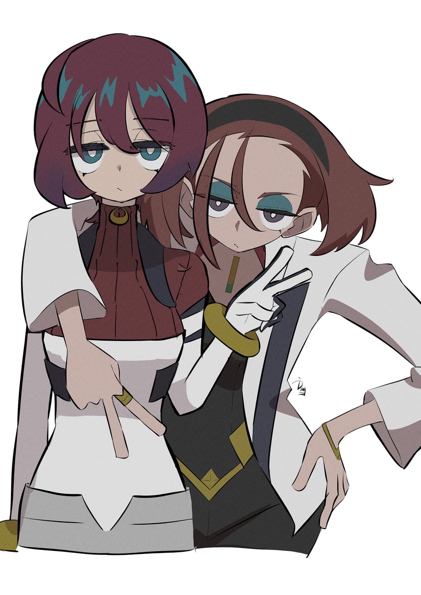 amate yuzuriha and annqi (gundam and 1 more) drawn by ida_(idalol490)
