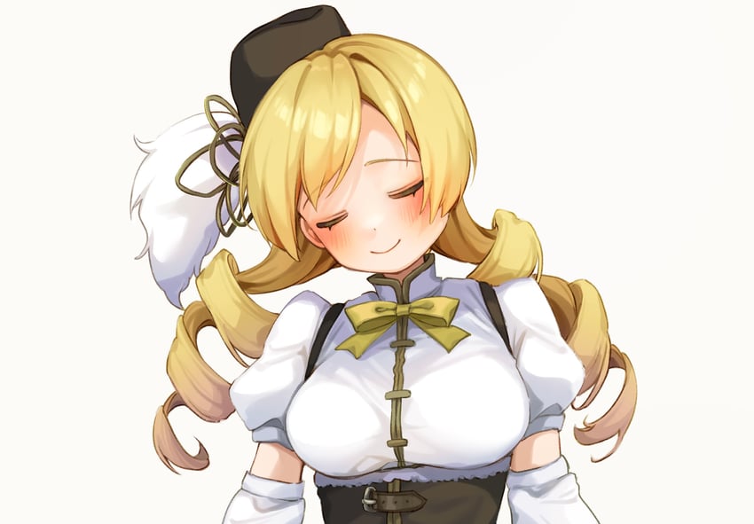 tomoe mami (mahou shoujo madoka magica) drawn by yomi_yayo