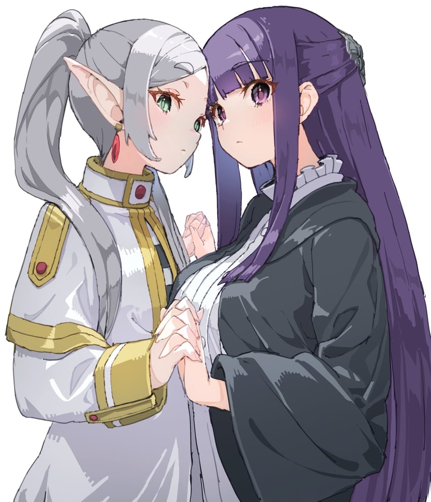 frieren and fern (sousou no frieren) drawn by hoshi_umi
