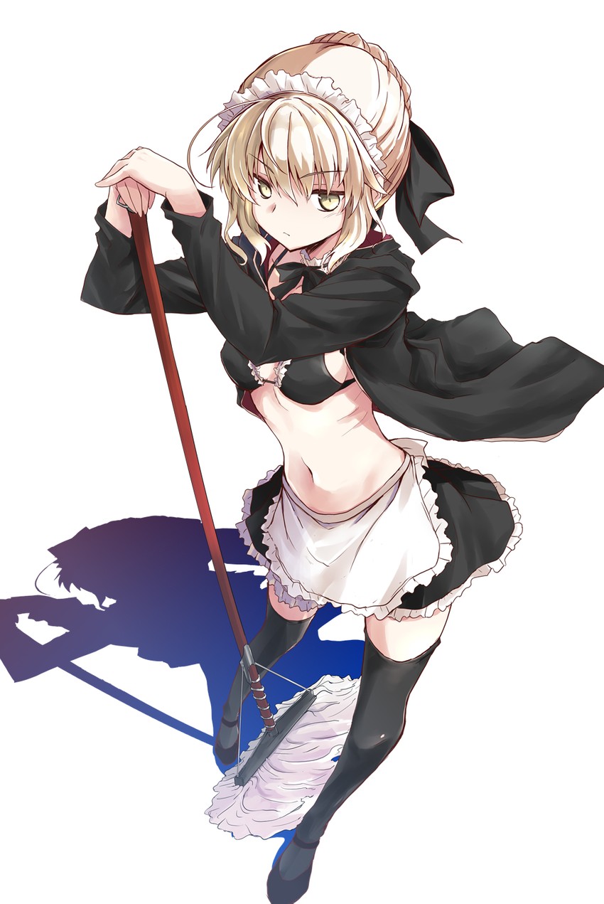artoria pendragon and saber alter (fate and 1 more) drawn by shibamine_takashi