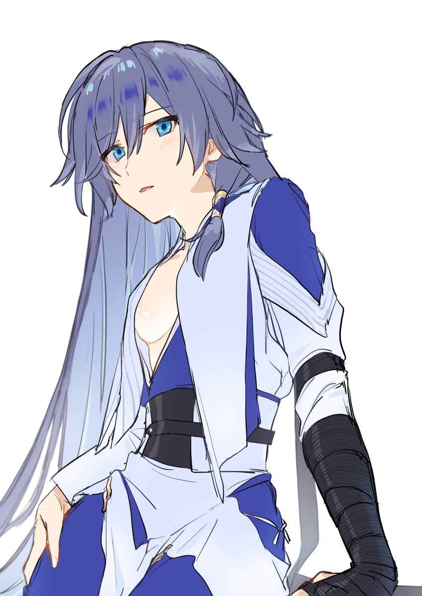 fu hua (honkai and 1 more) drawn by vx7bj