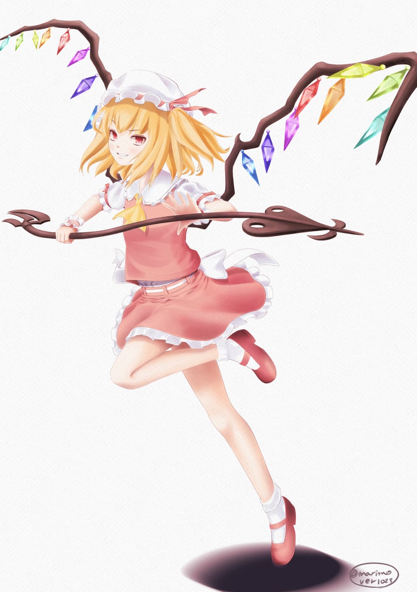 flandre scarlet (touhou) drawn by shiroziyake_o