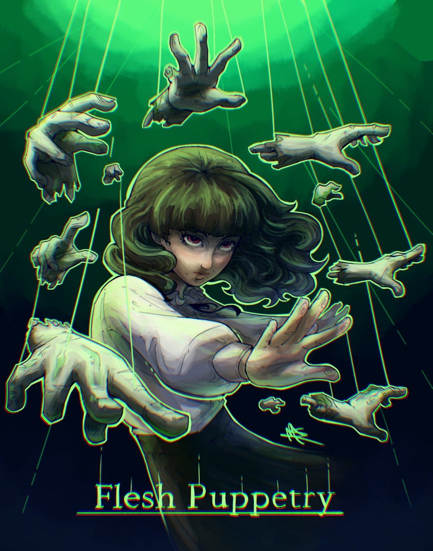 marina (fear & hunger and 1 more) drawn by chakadonb