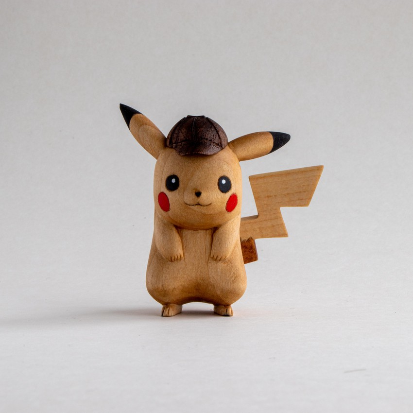 pikachu and detective pikachu (pokemon and 1 more) drawn by sean_syman
