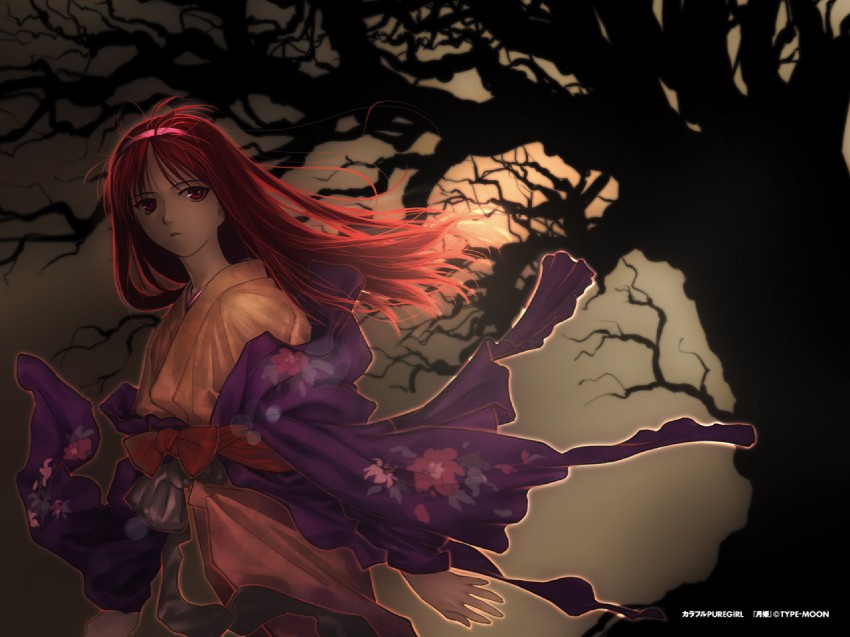 tohno akiha and vermillion akiha (tsukihime) drawn by koyama_hirokazu
