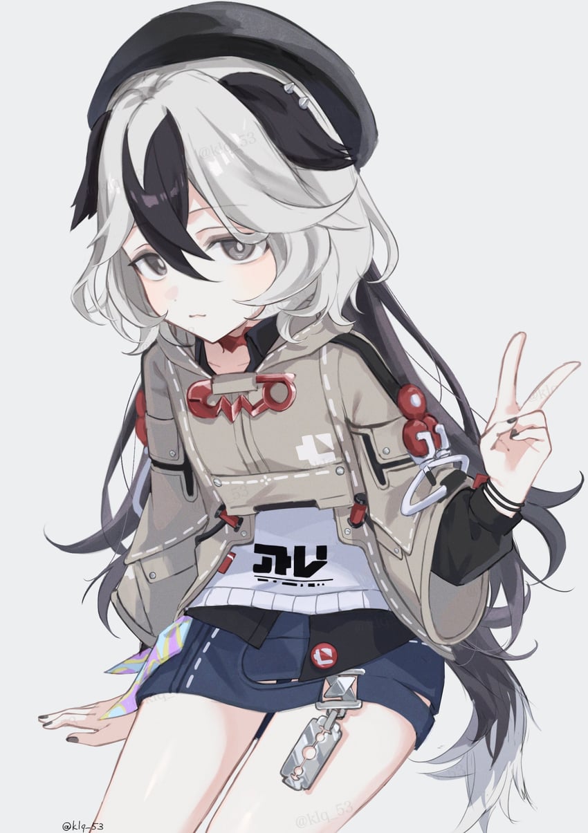coralie 6626 planck (honkai and 1 more) drawn by klq_gm