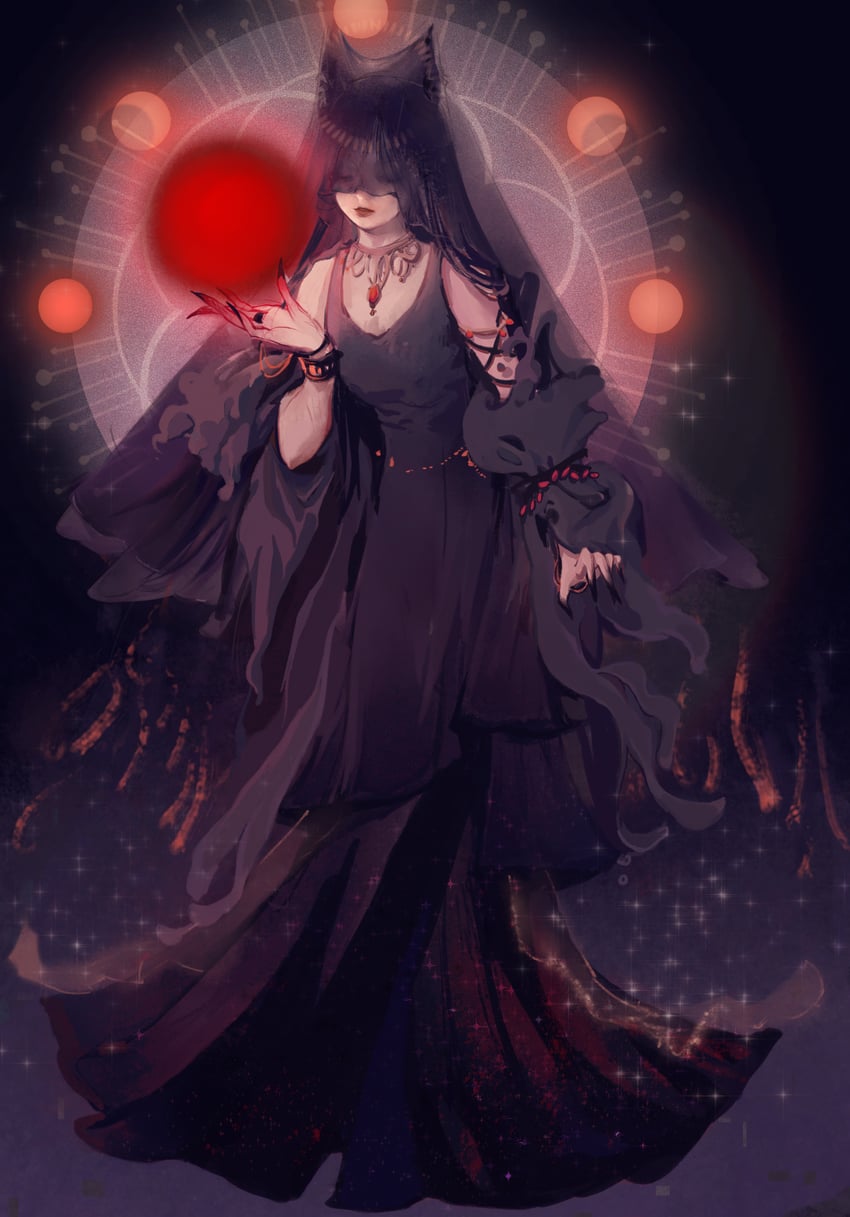 evernight goddess (lord of the mysteries) drawn by yangpijuan542