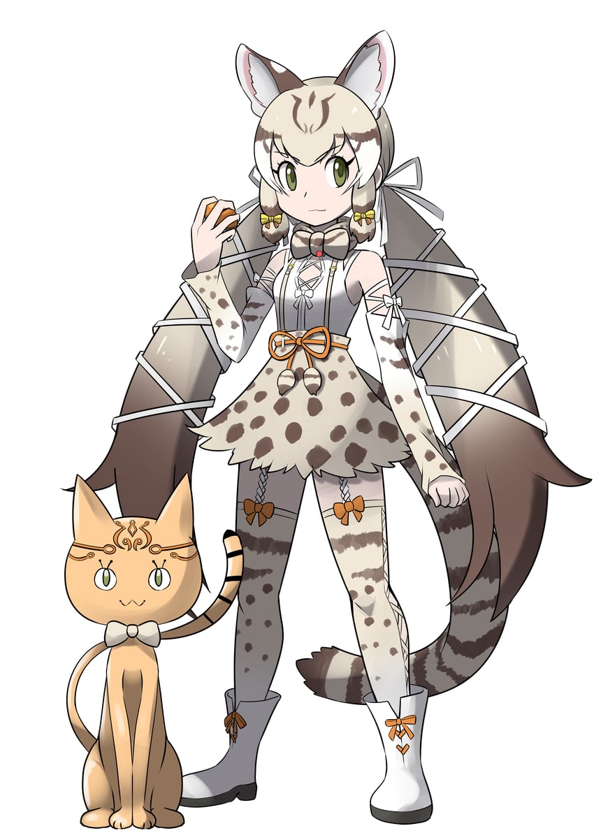 geoffroy's cat (pokemon and 2 more) drawn by kawanami_eito