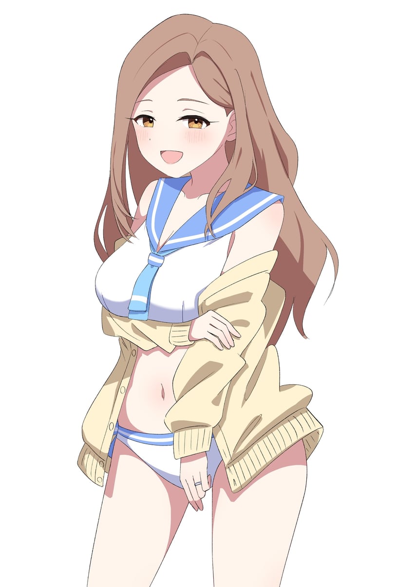 hakozaki serika's mother (idolmaster and 2 more) drawn by kasabutap