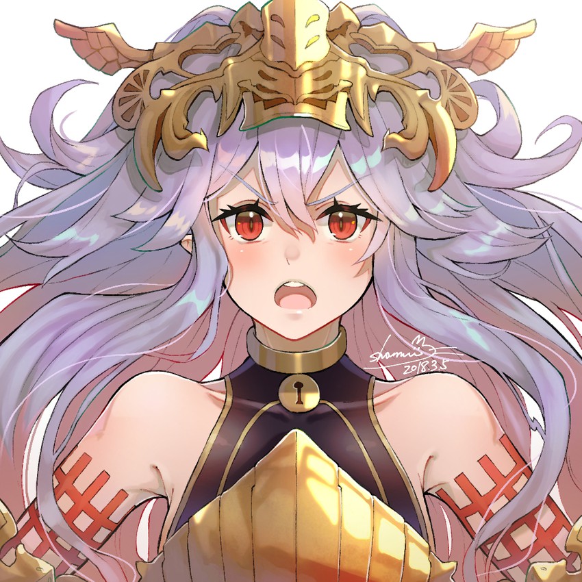 medusa (granblue fantasy and 1 more) drawn by shamu_(jun-0520-mclaren)