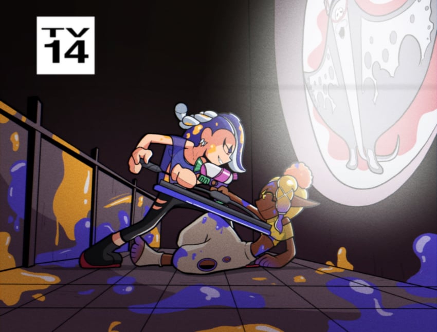 shiver, frye, and big man (splatoon and 2 more) drawn by pringus_mcdingus
