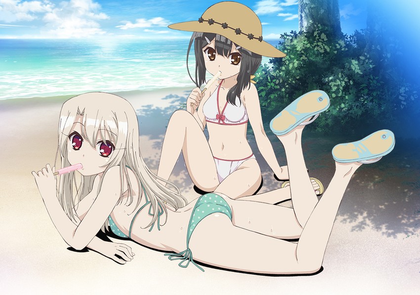 illyasviel von einzbern and miyu edelfelt (fate and 1 more)
