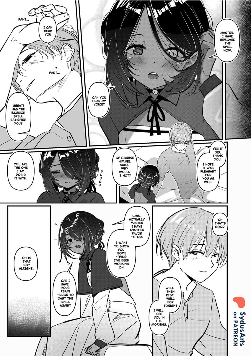 himmel and cora (original and 1 more) drawn by sydus