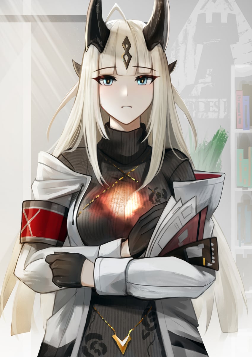 reed (arknights) drawn by krirk