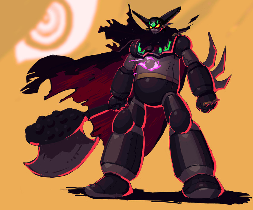 black getter (getter robo and 1 more) drawn by michenjomo