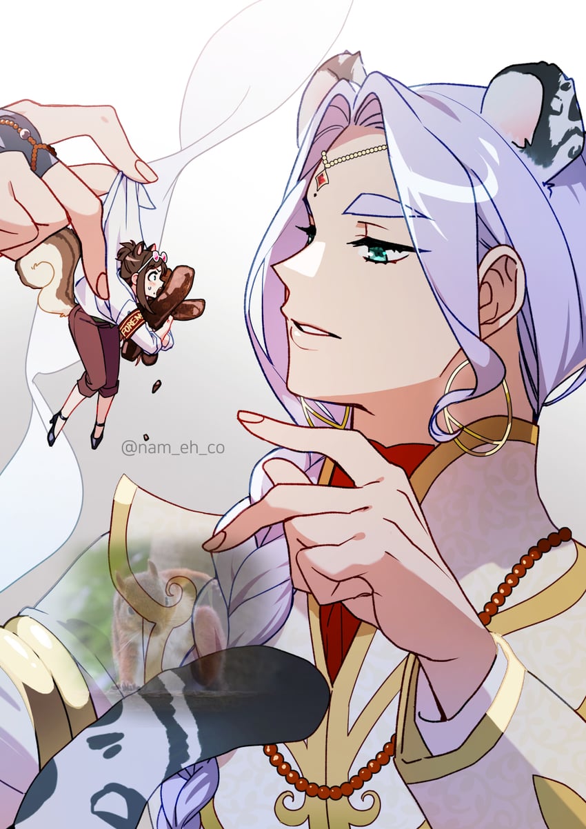 ema skye and nahyuta sahdmadhi (ace attorney and 1 more) drawn by nam_eh_co