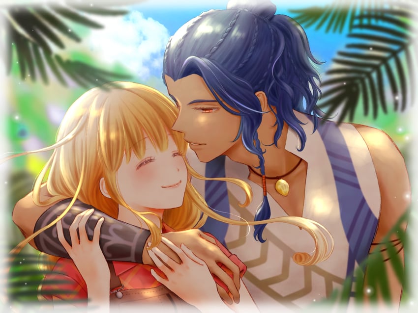nanami and ludus (bokujou monogatari and 1 more) drawn by azu_rin_go