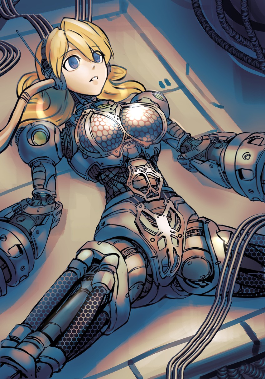 alia (mega man and 1 more) drawn by minster_(dooke)