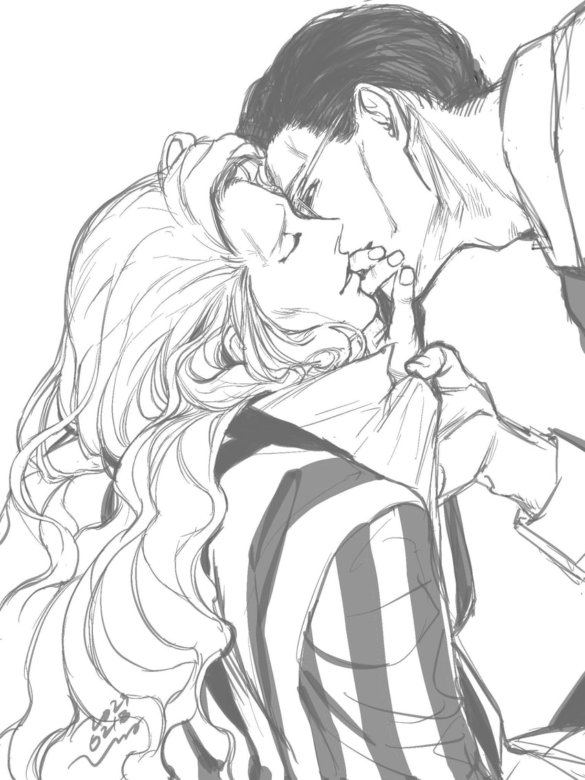 hinrigh biganduffno and ken'i wang (hunter x hunter) drawn by almostghost