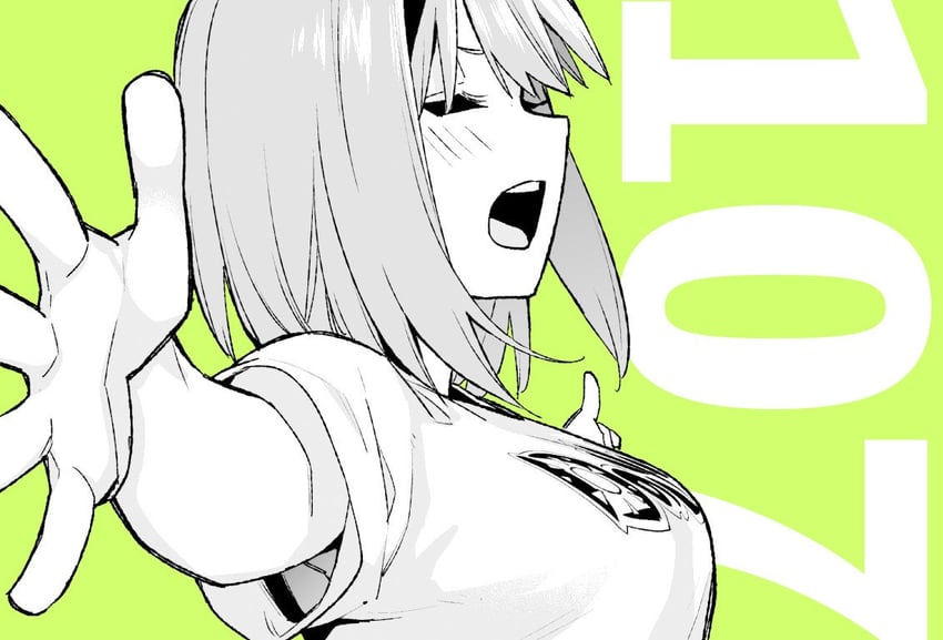 nakano yotsuba (go-toubun no hanayome) drawn by haruba_negi