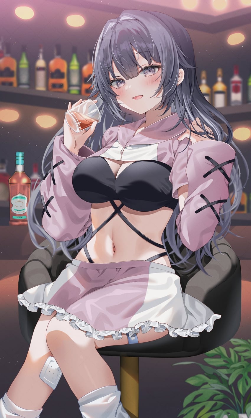 hakumei chan (indie virtual youtuber) drawn by yam_(yamap_mako)
