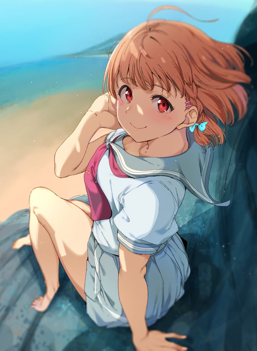 takami chika (love live! and 1 more) drawn by alp
