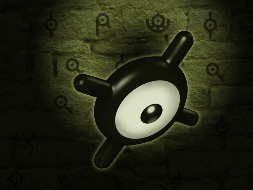 unown, unown e, unown o, unown i, unown r, and 5 more (pokemon) drawn by ilkcmp