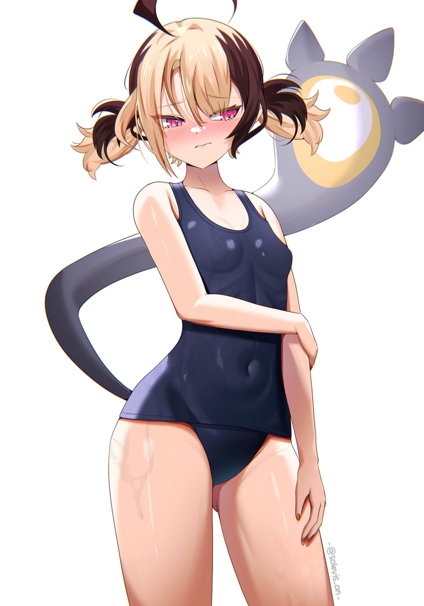 gigi murin (hololive and 1 more) drawn by solevisionarts