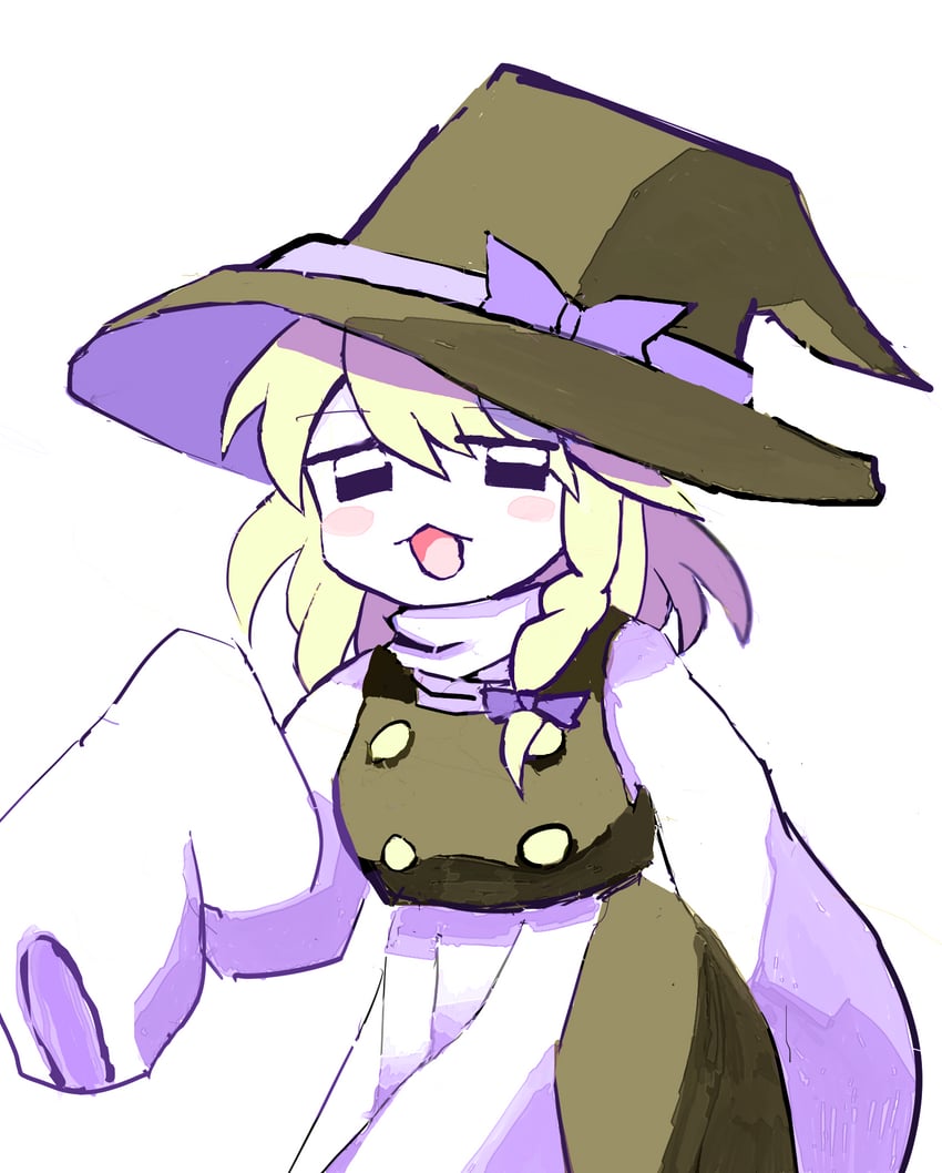 kirisame marisa and yuuhi (touhou and 1 more) drawn by pro55h
