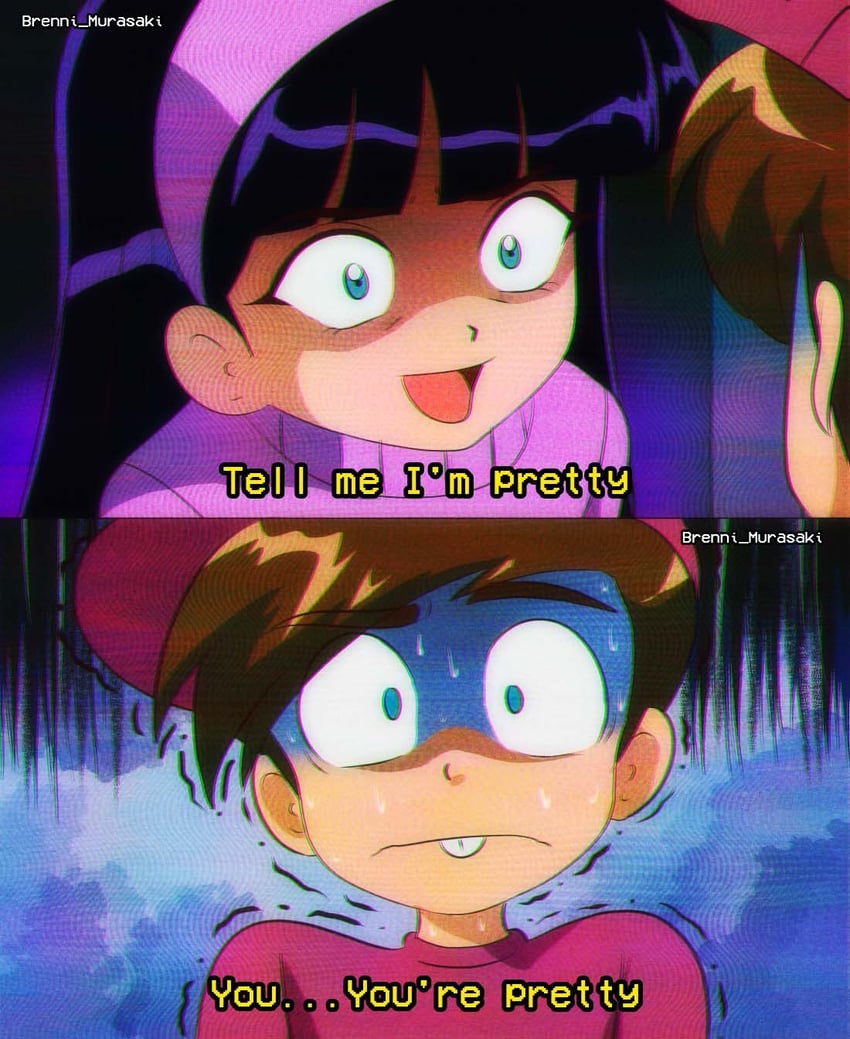 timmy turner and trixie tang (the fairly oddparents) drawn by brenni_murasaki