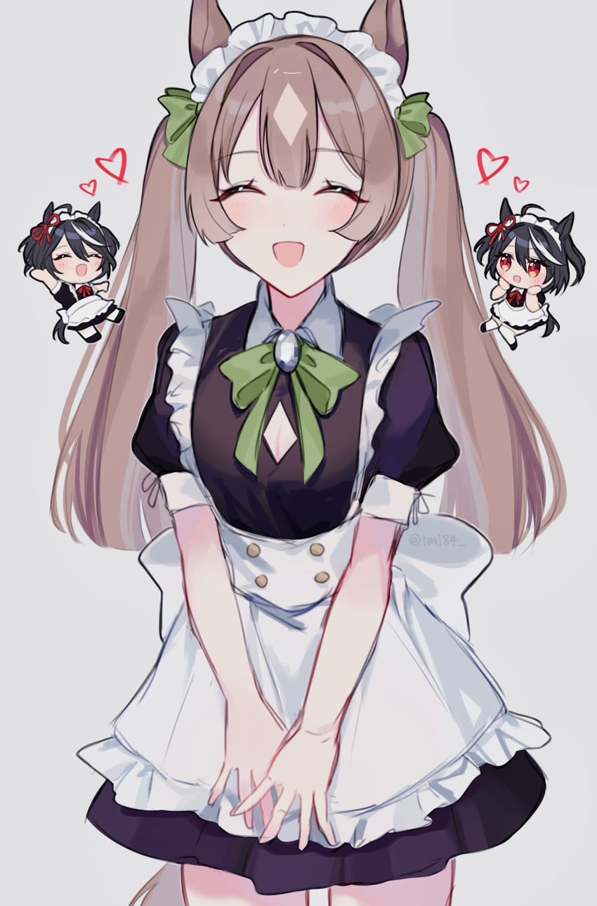 satono diamond and kitasan black (umamusume) drawn by moe_(lmi84)