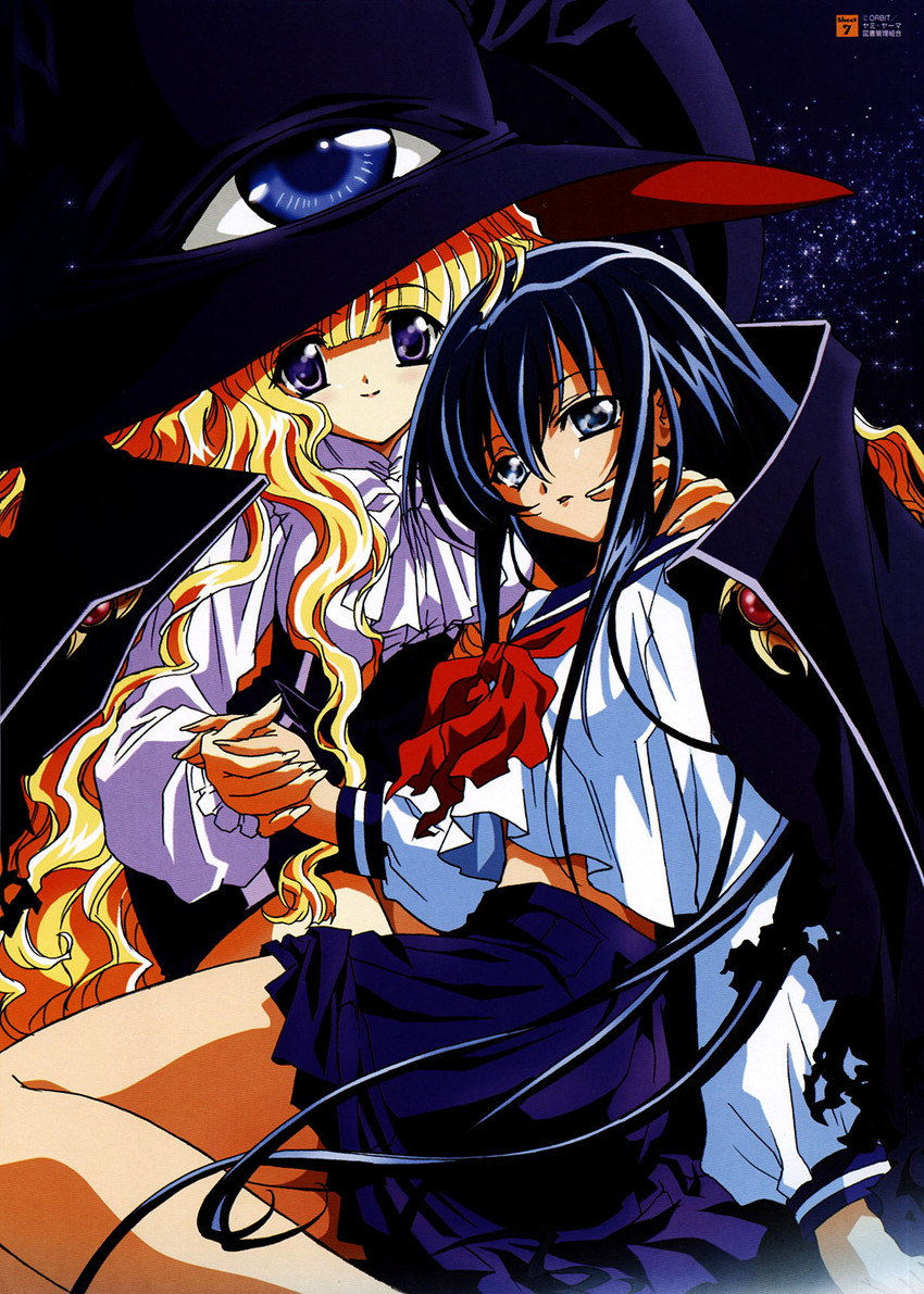 lilith and azuma hazuki (yami to boushi to hon no tabibito) drawn by nishida_asako