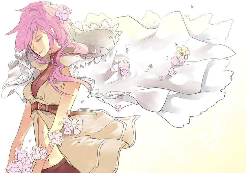 lightning farron (final fantasy and 1 more) drawn by momochi_(orrizonte)