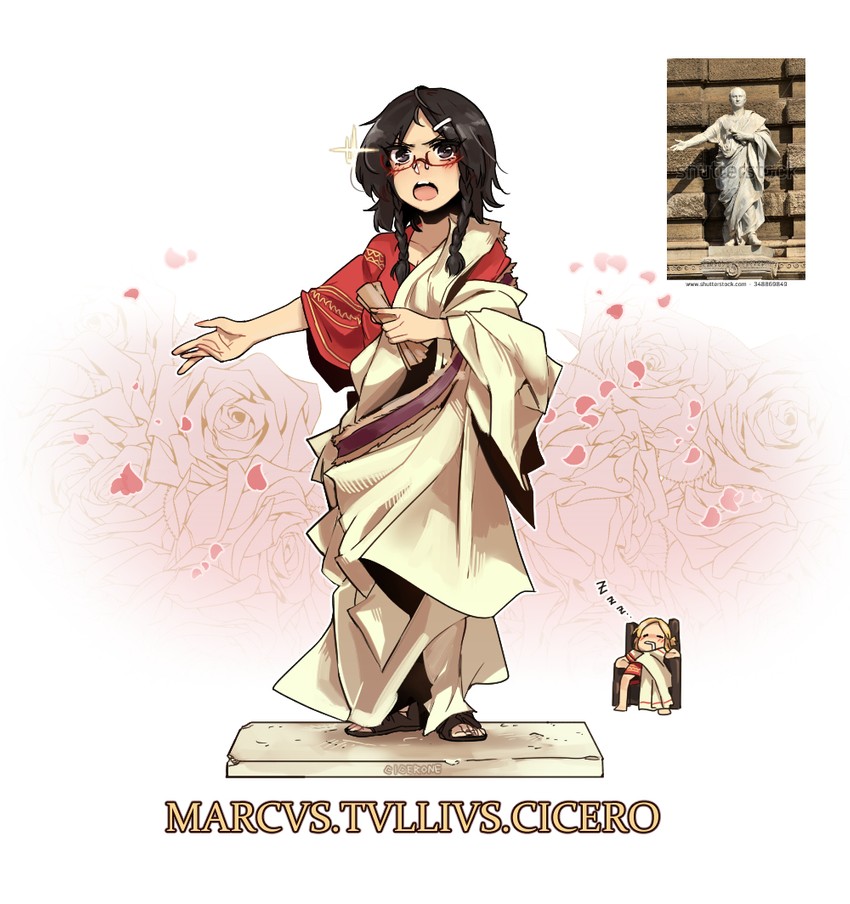 marcus tullius cicero (original and 1 more) drawn by dongsa_wonhyong