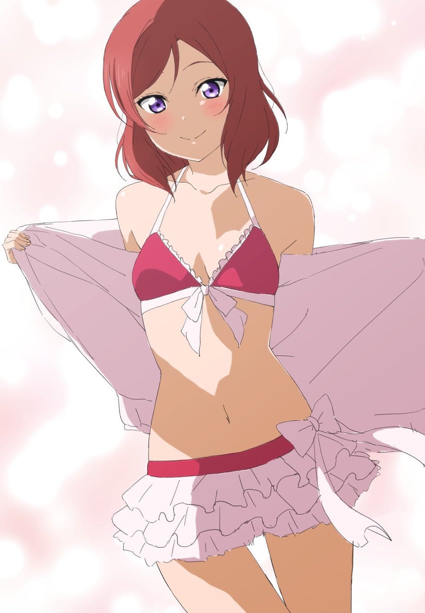 nishikino maki (love live! and 1 more) drawn by nagi_mkrnpn
