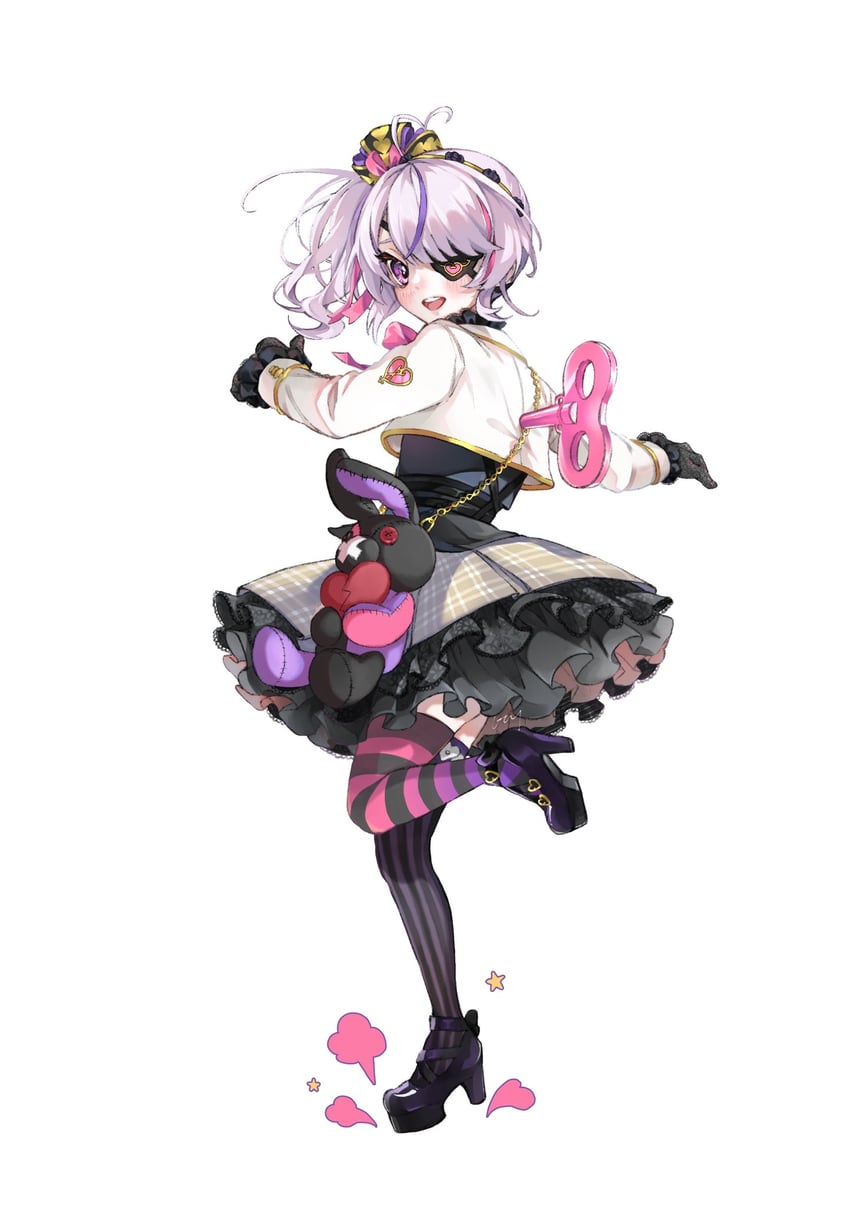 maria marionette and sir ventrilo (nijisanji and 1 more) drawn by danapurple86