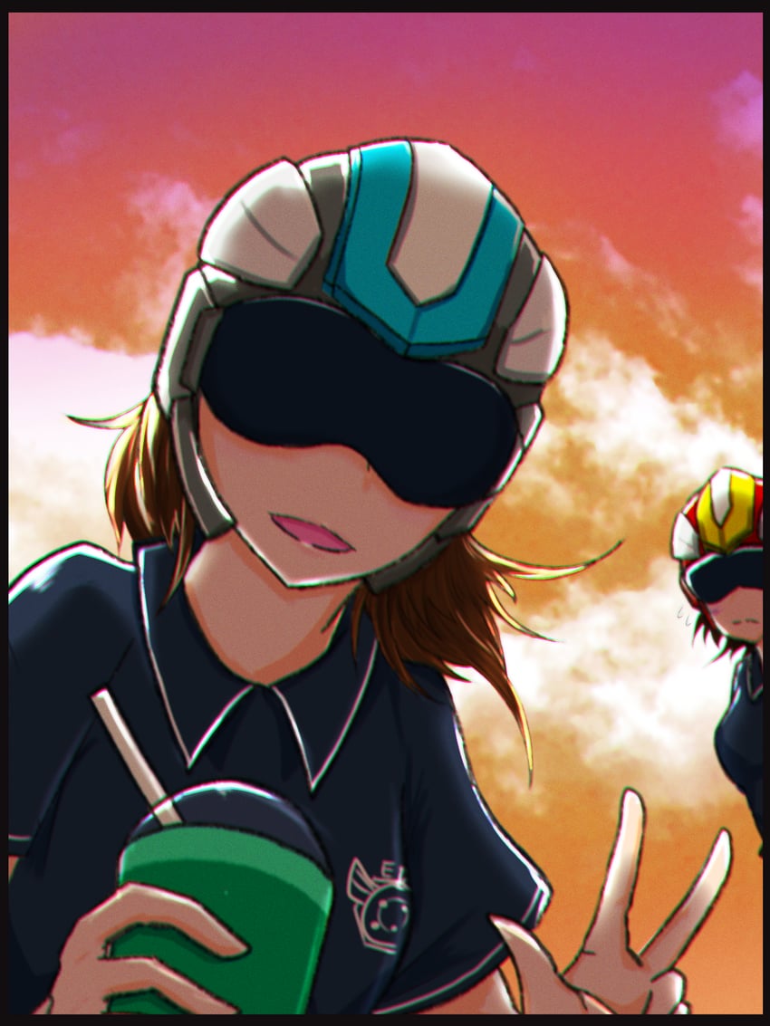 wing diver (earth defense force and 1 more) drawn by sirobasira