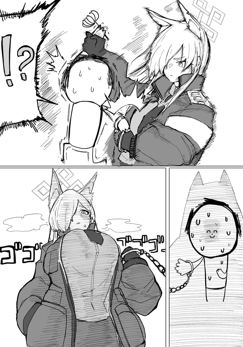 sensei, doodle sensei, and kanna (blue archive) drawn by tehau_(sup_calon)