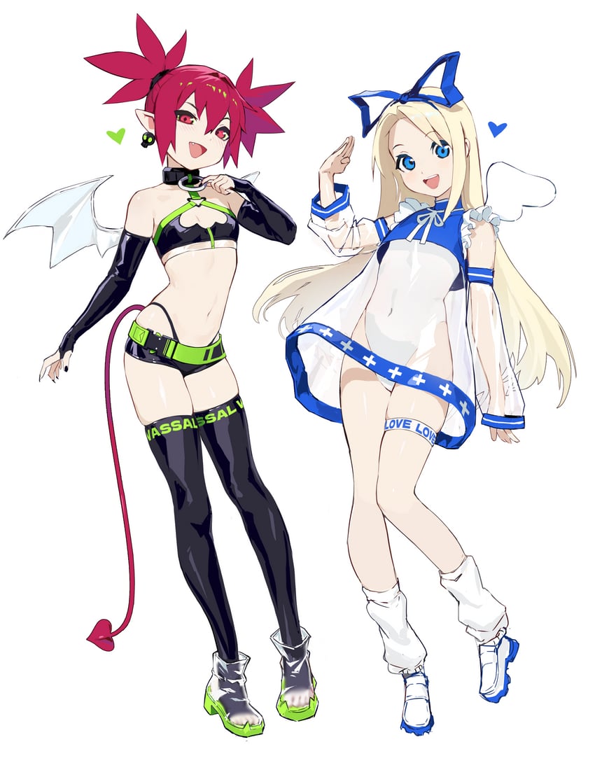 etna and flonne (disgaea and 1 more) drawn by vertigris