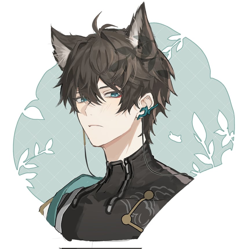 dan heng (honkai and 1 more) drawn by nonon_(deillag)