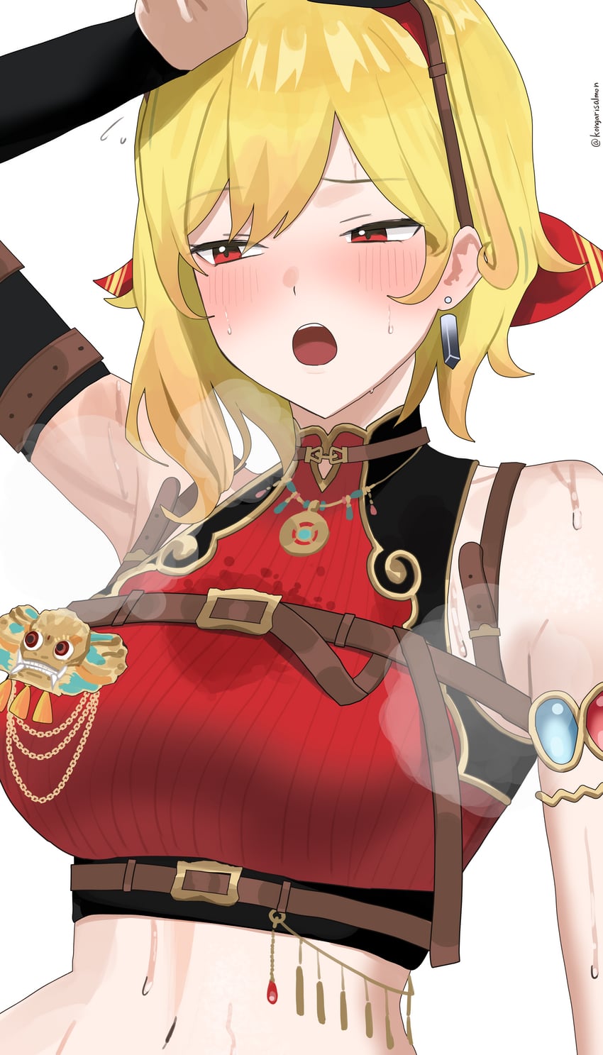 kaela kovalskia (hololive and 1 more) drawn by kongarisalmon