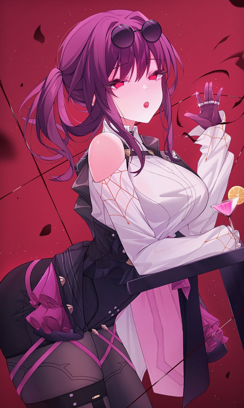 kafka (honkai and 1 more) drawn by infinity_(kkx132)