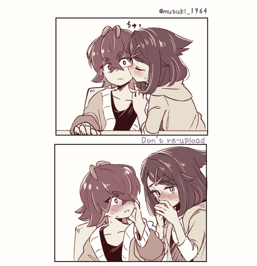 liko and dot (pokemon and 1 more) drawn by mutsuki_(tsugaidanuki)