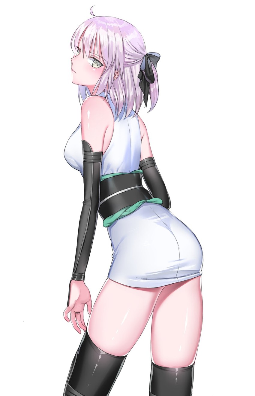 okita souji (fate and 1 more) drawn by nipi27